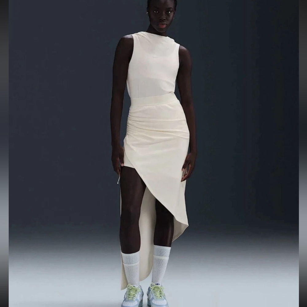 Nike X Serena Williams Midi Skirt Women’s Small Assymetrical Maxi Side Slit EE